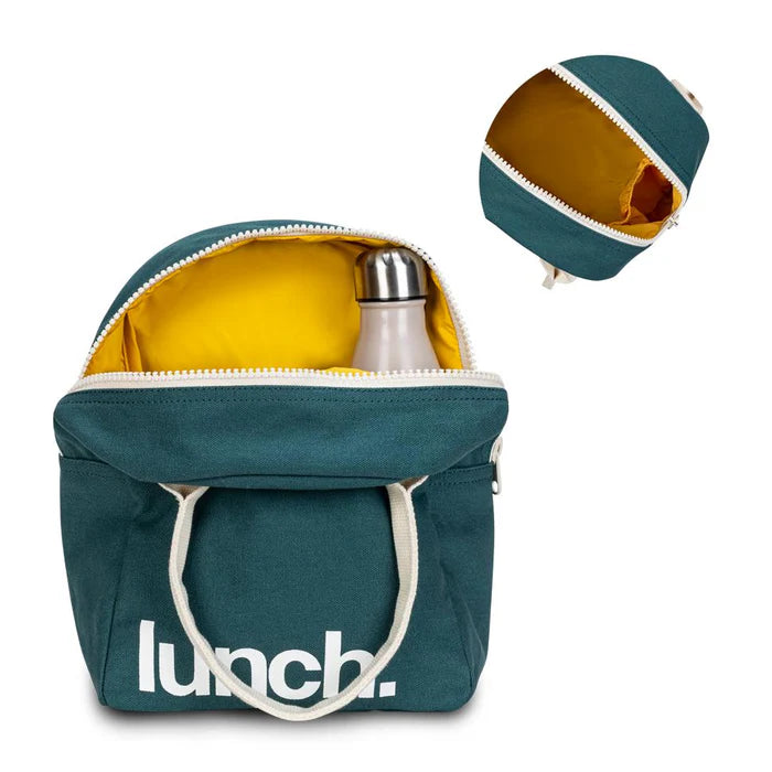 Fluf Zipper Lunch Bag (Lunch Cypress)