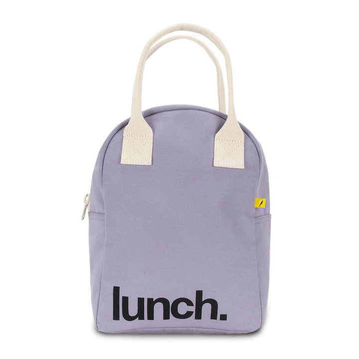 Fluf Zipper Lunch Bag (Lunch Lavender)