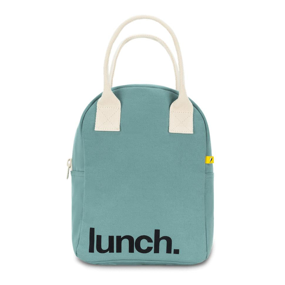 Fluf Zipper Lunch Bag (Lunch Teal)