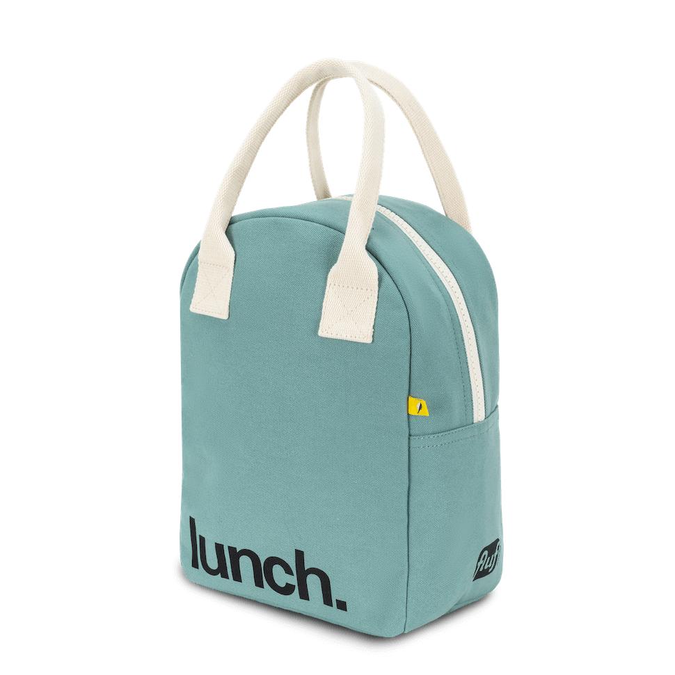 Fluf Zipper Lunch Bag (Lunch Teal)