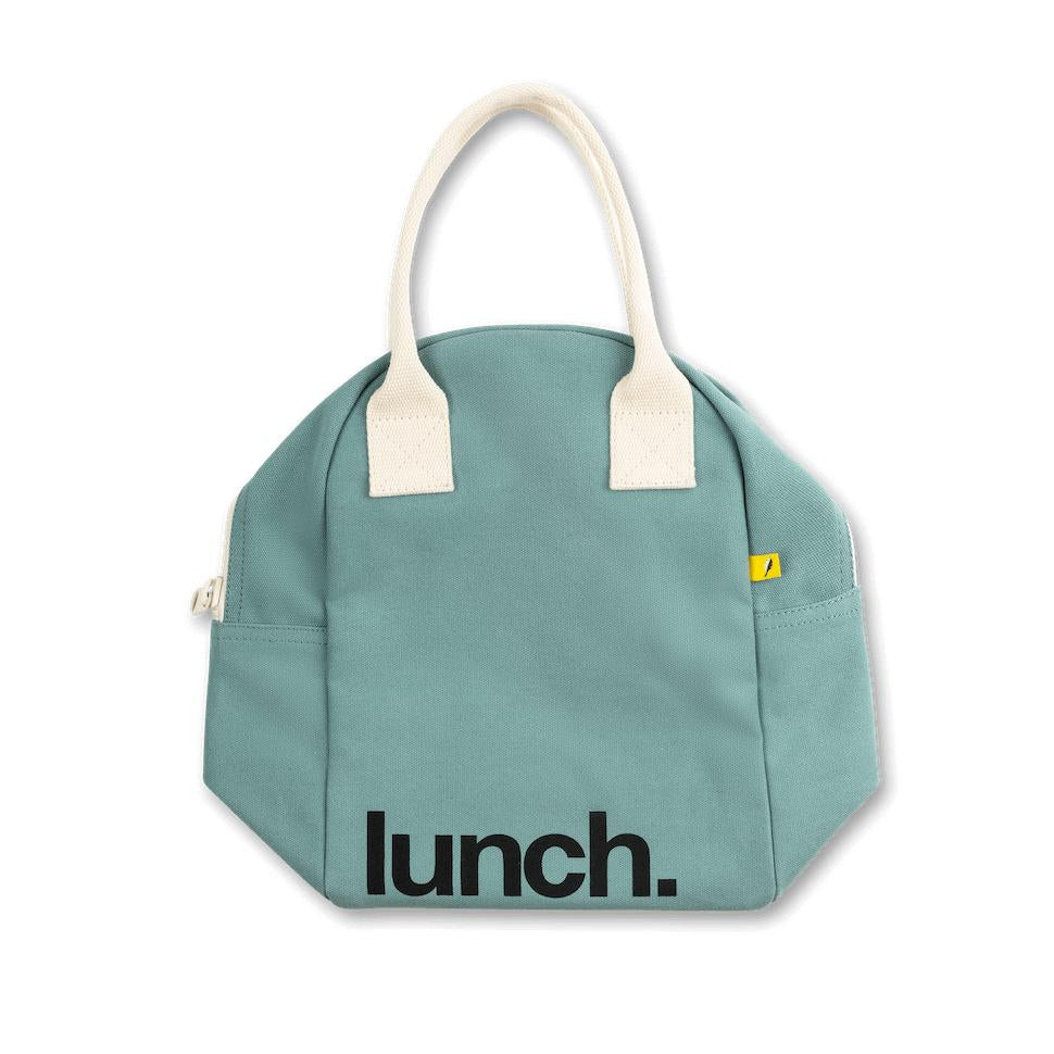 Fluf Zipper Lunch Bag (Lunch Teal)