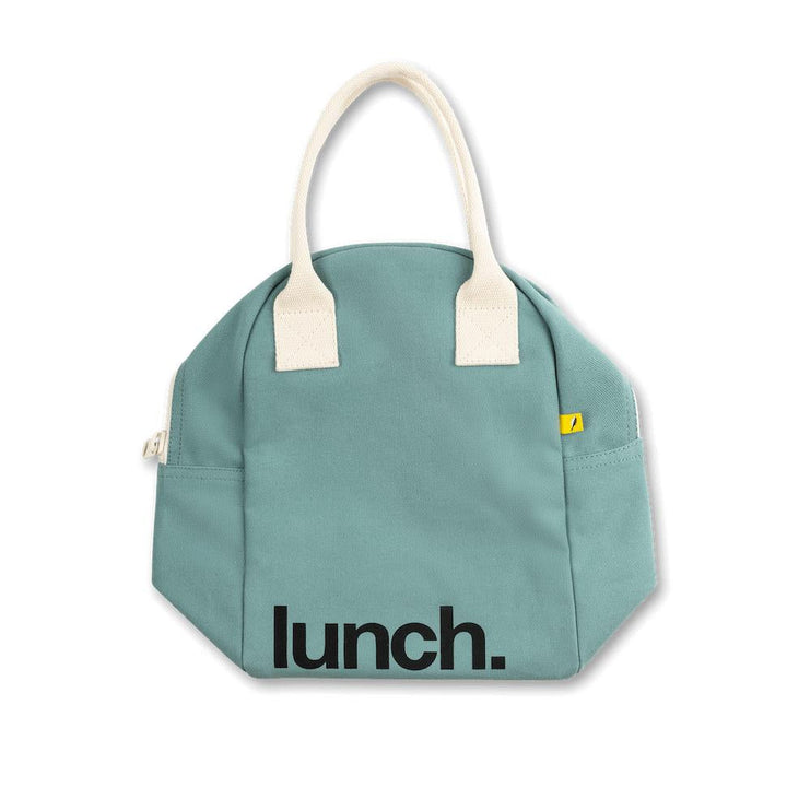 Fluf Zipper Lunch Bag (Lunch Teal)