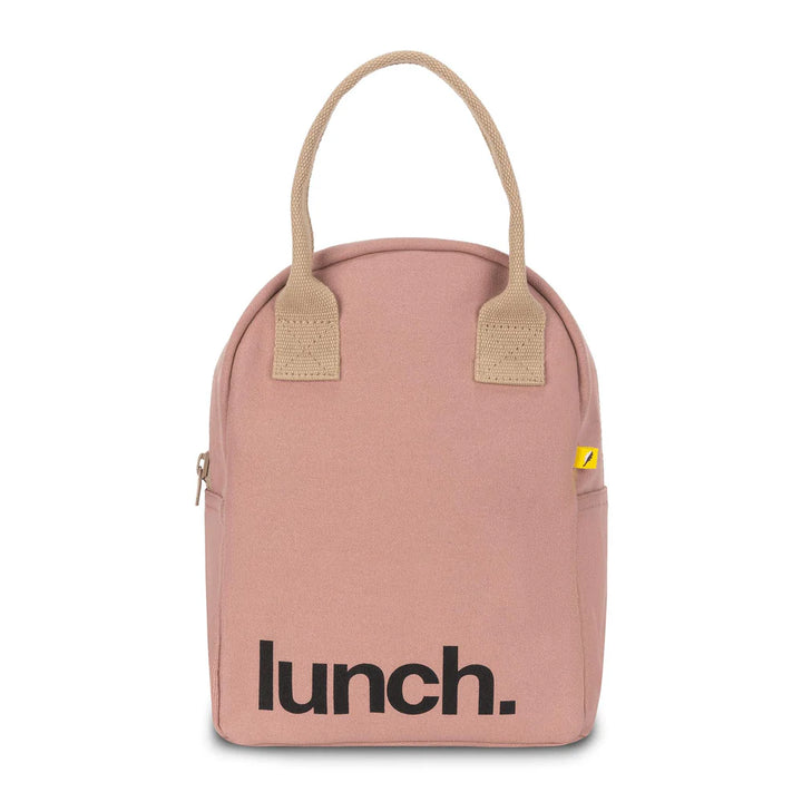 Fluf Zipper Lunch Bag (Lunch Vintage Rose)