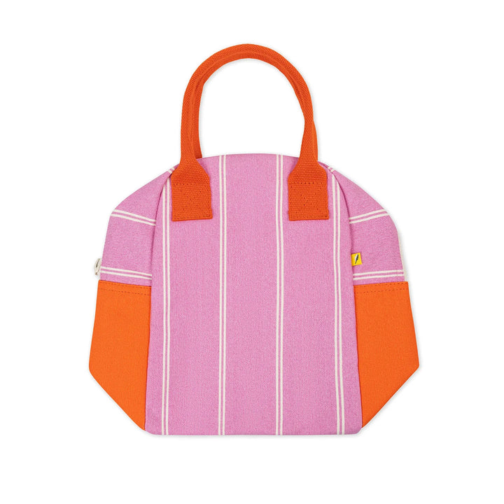Fluf Zipper Lunch Bag (Shirt Stripe)