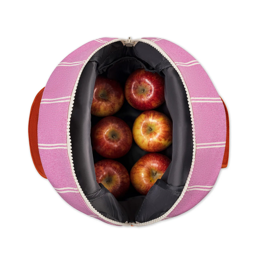Fluf Zipper Lunch Bag (Shirt Stripe)