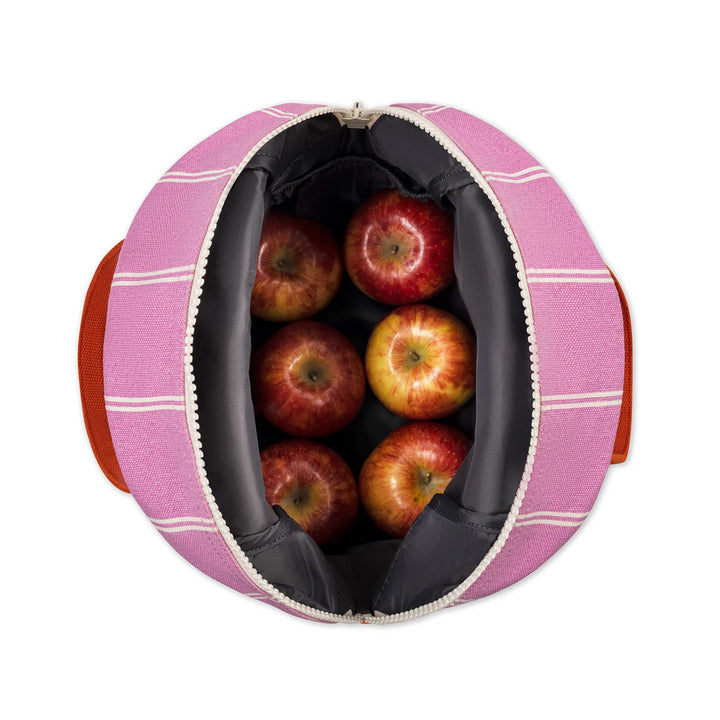 Fluf Zipper Lunch Bag (Shirt Stripe)