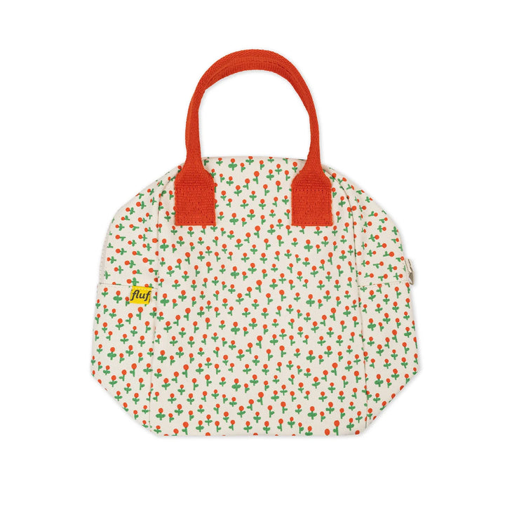 Fluf Zipper Lunch Bag (Tiny Roses)