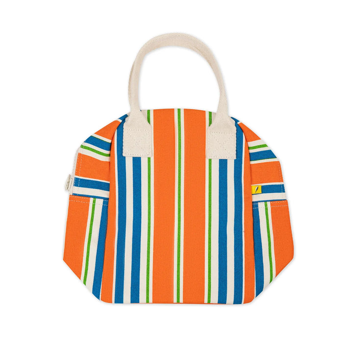 Fluf Zipper Lunch Bag (Varsity Stripe)