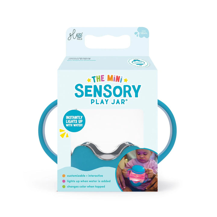 Glo Pals Mini Sensory Play Jar (Blue Lagoon)