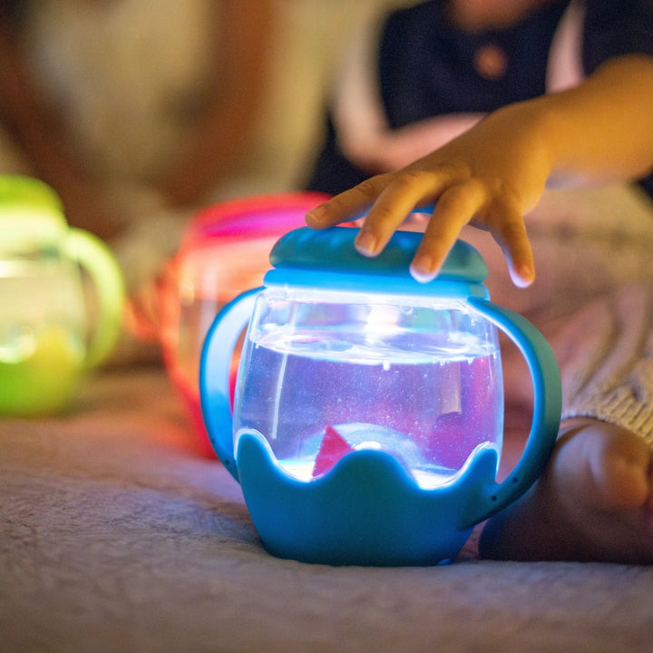 Glo Pals Mini Sensory Play Jar (Blue Lagoon)