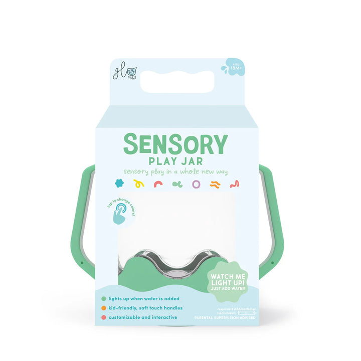 Glo Pals Sensory Light Up Jar (Green)