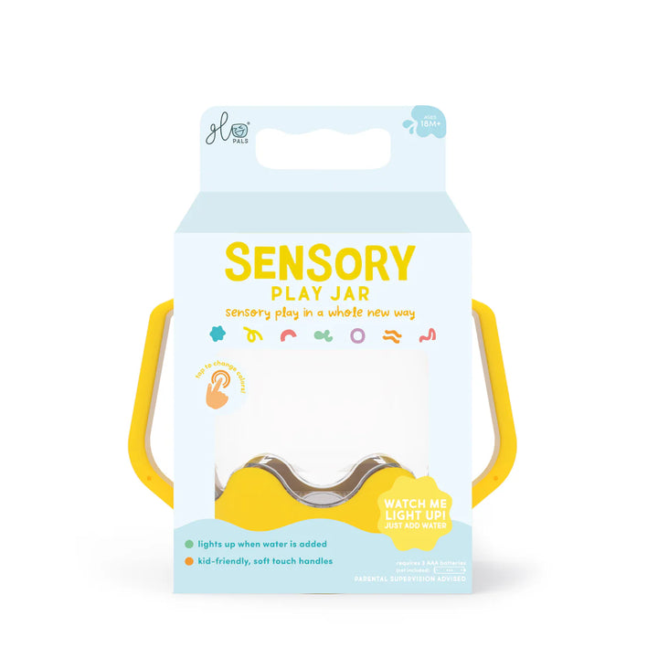 Glo Pals Sensory Light Up Jar (Yellow)