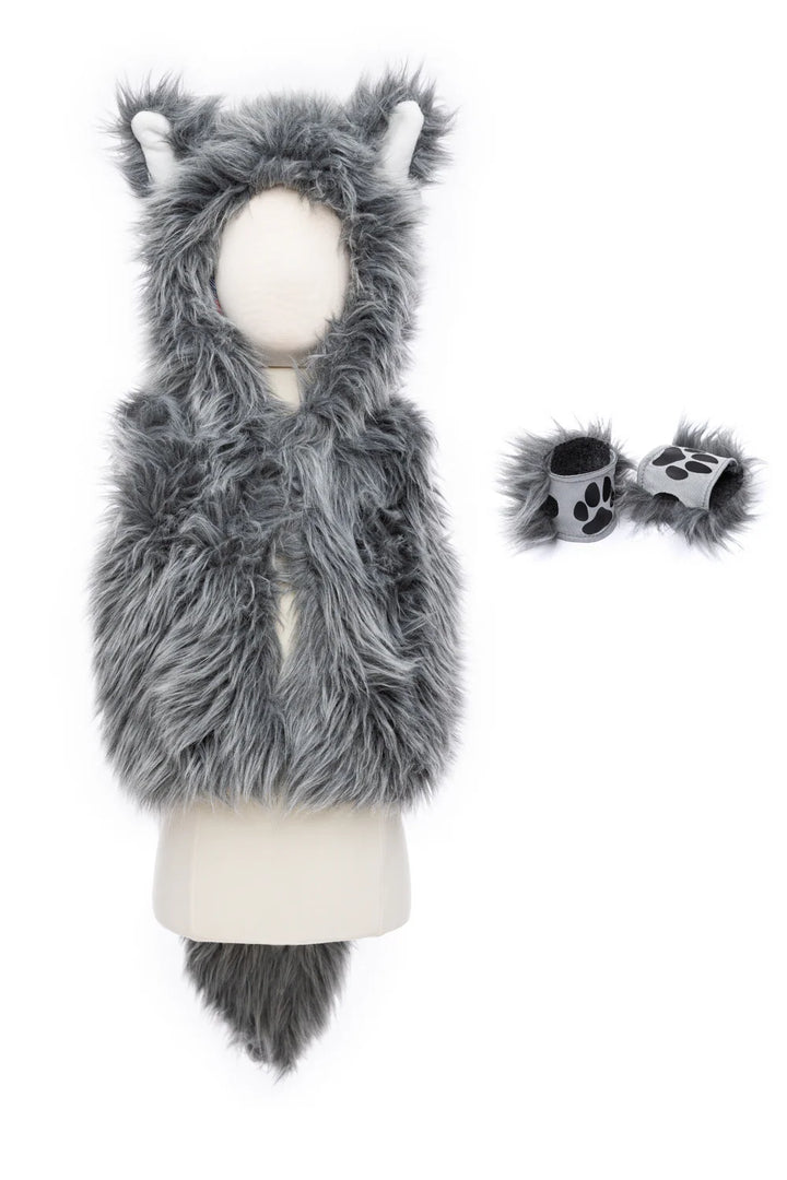 Great Pretenders Big Bad Wolf Vest & Gloves