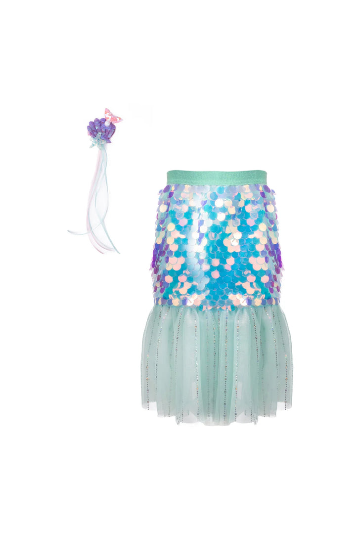 Great Pretenders Bling Bling Mermaid Skirt & Hairclip (Mint)