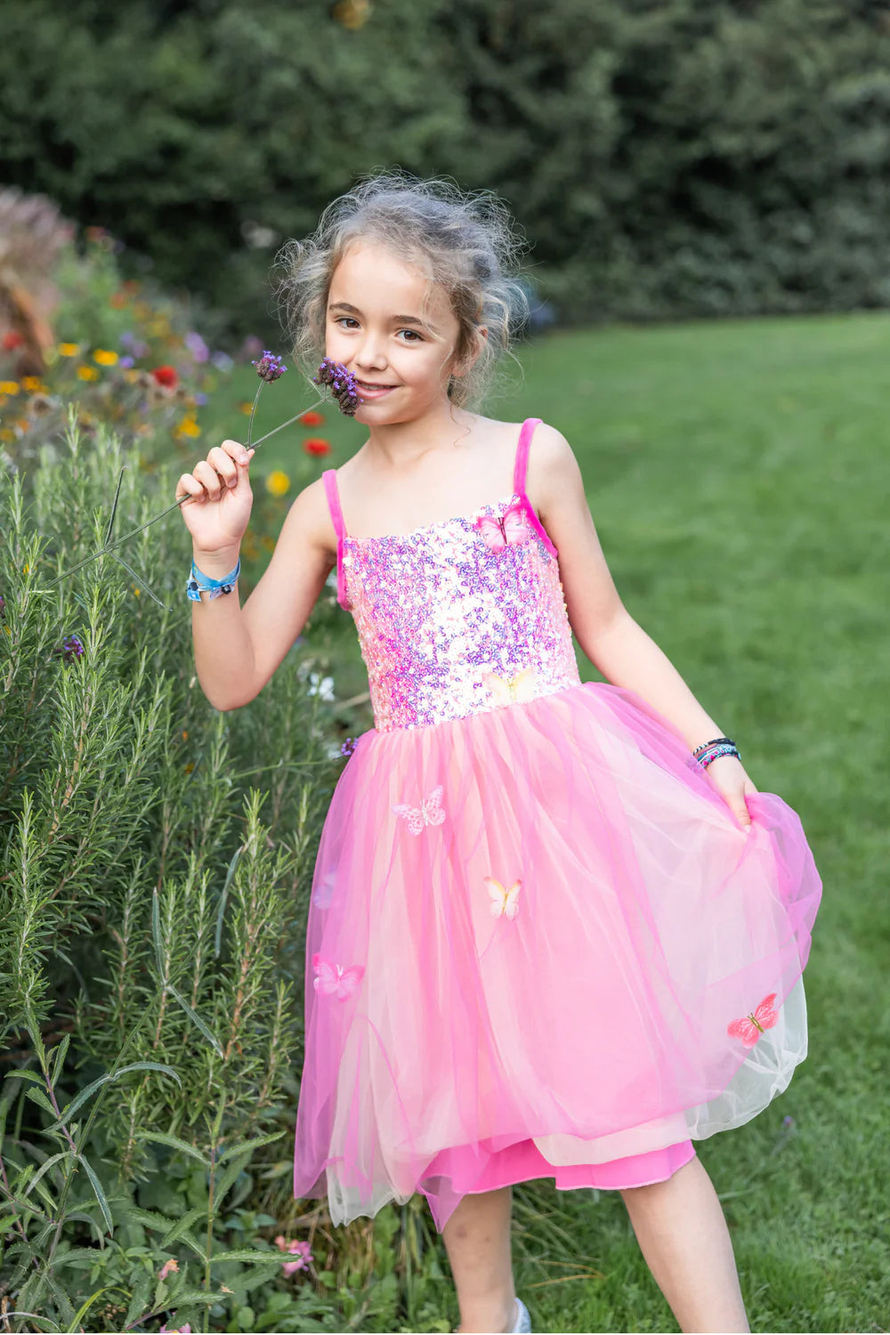 Great Pretenders Butterfly Bliss Dress (Hot Pink)