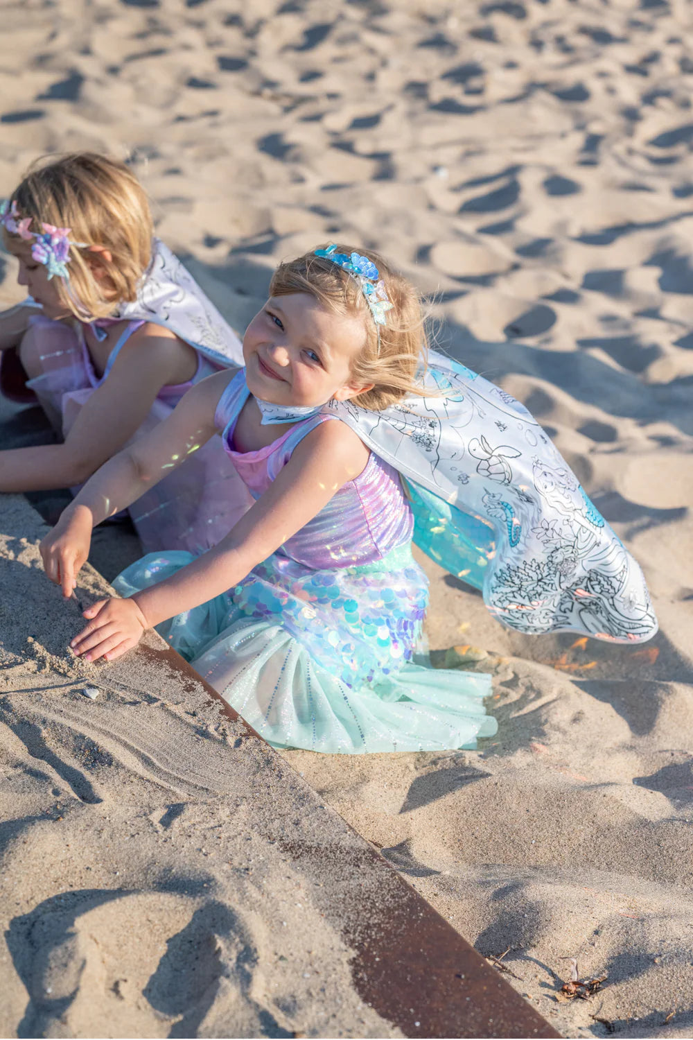 Great Pretenders Colour-A-Cape (Mermaid Dreamscape)