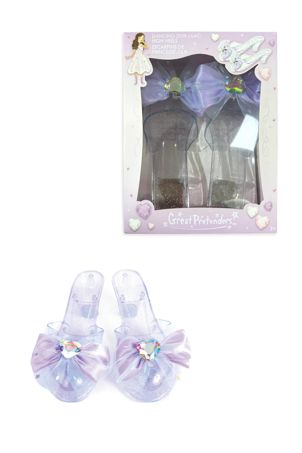 Great Pretenders Dancing Diva Heels (Lilac)