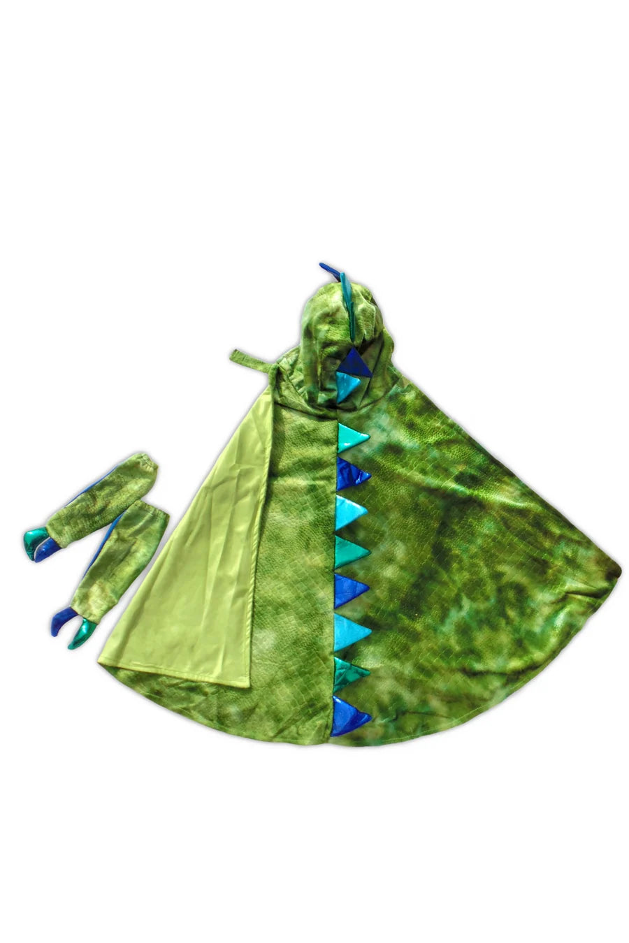 Great Pretenders Dragon Cape with Claws (Green/Blue)