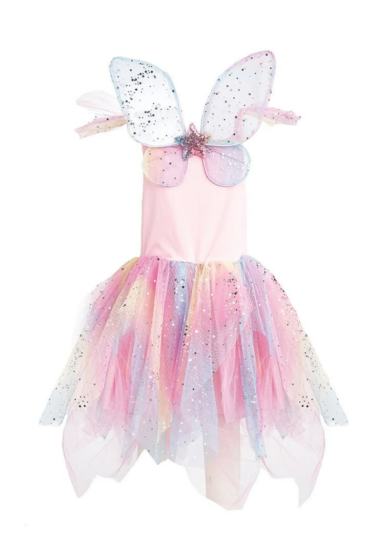 Great Pretenders Fairy Dress & Wings (Rainbow)