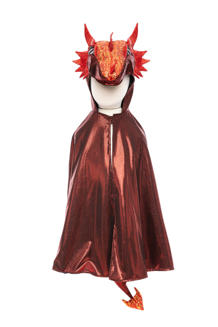 Great Pretenders Metallic Dragon Cape (Ruby)