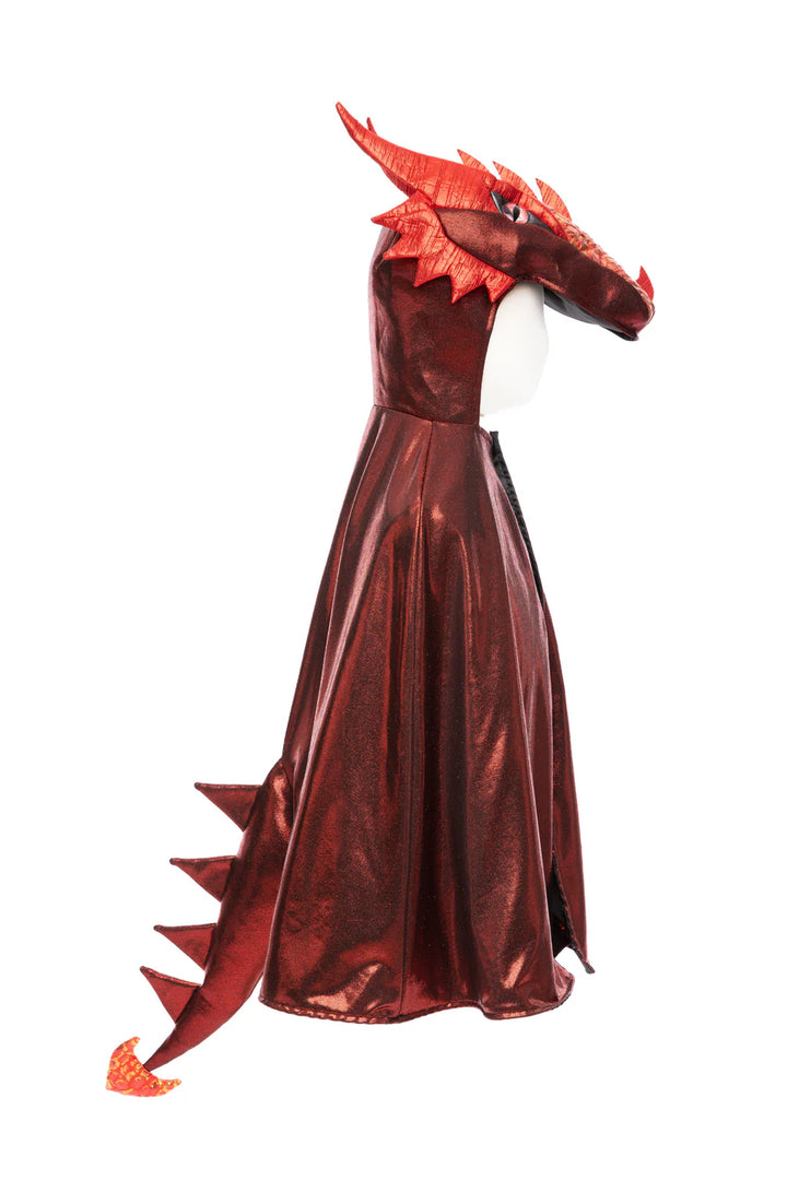 Great Pretenders Metallic Dragon Cape (Ruby)