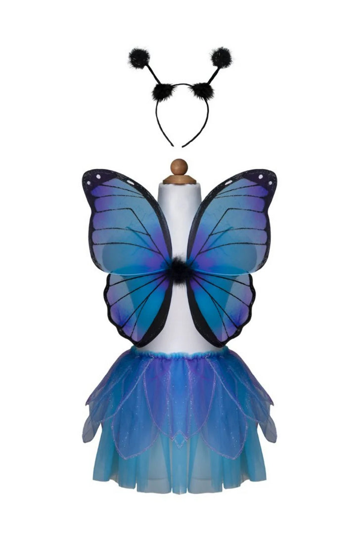 Great Pretenders Midnight Butterfly Tutu With Wings &amp; Headband