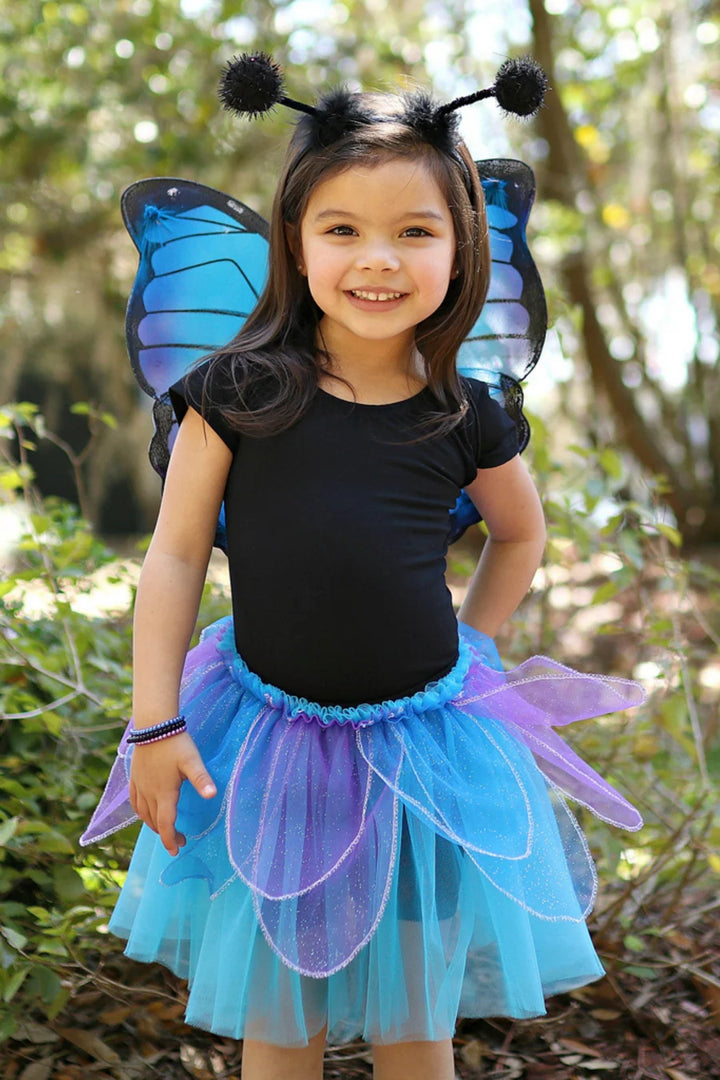 Great Pretenders Midnight Butterfly Tutu With Wings &amp; Headband