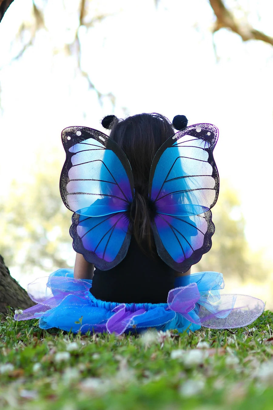 Great Pretenders Midnight Butterfly Tutu With Wings &amp; Headband