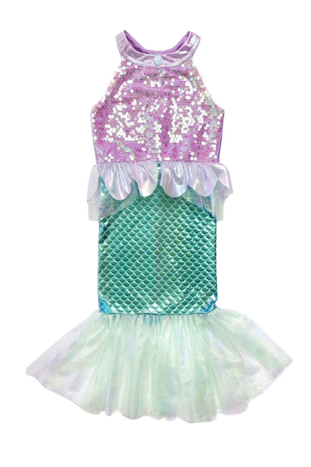 Great Pretenders Misty Mermaid Dress (Pink/Blue)