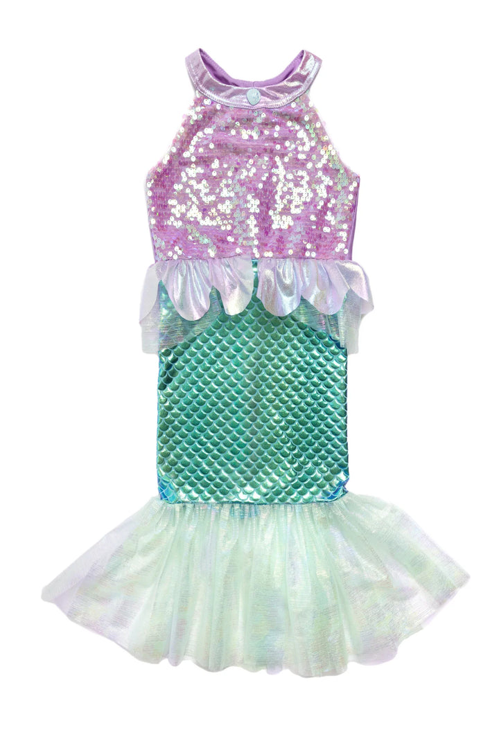 Great Pretenders Misty Mermaid Dress (Pink/Blue)