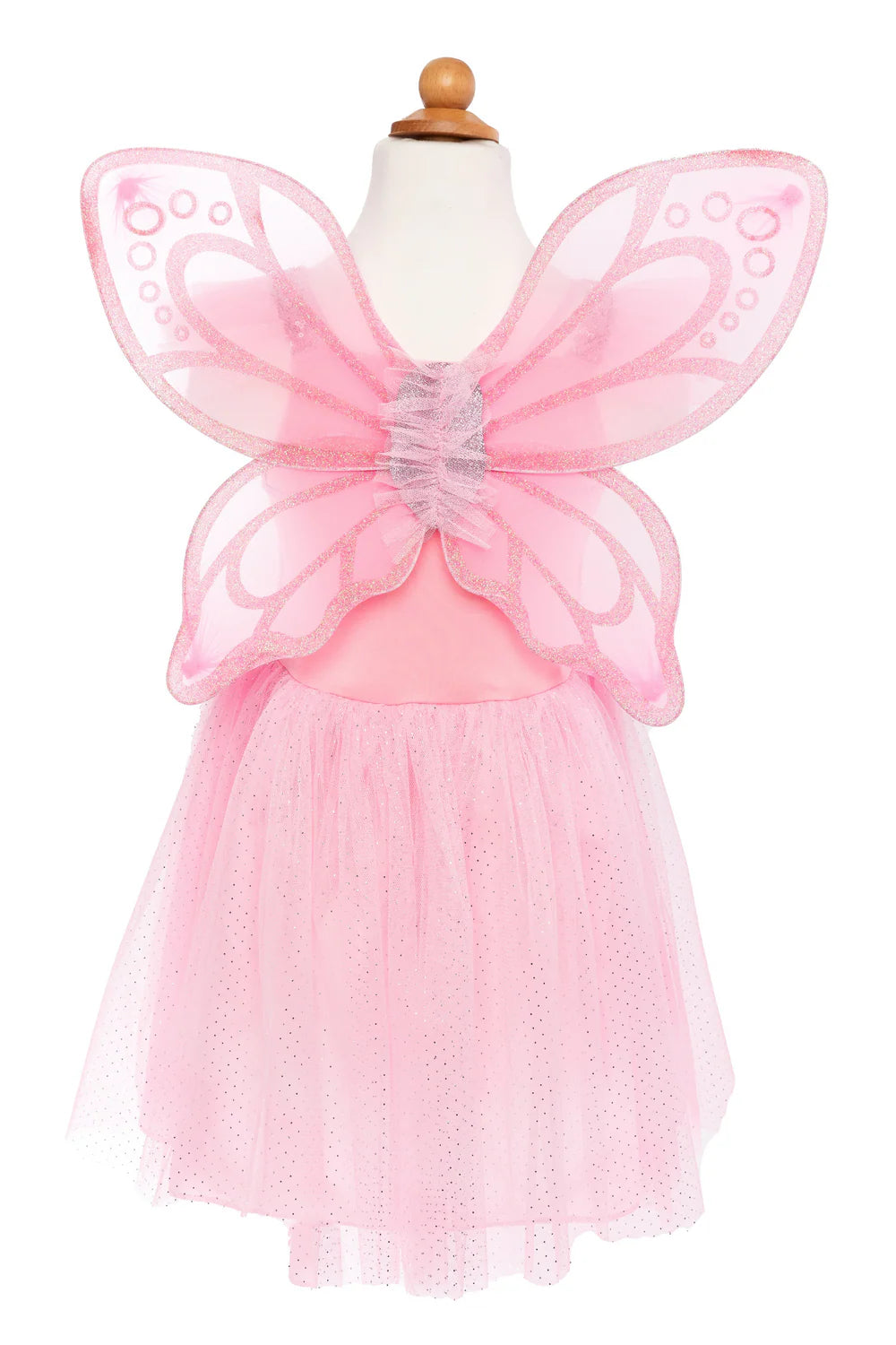 Great Pretenders Sequins Butterfly Dress & Wings (Pink)
