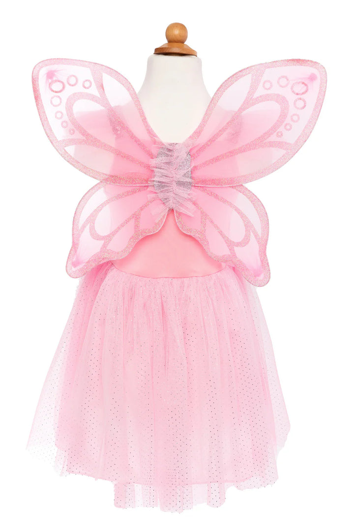 Great Pretenders Sequins Butterfly Dress & Wings (Pink)