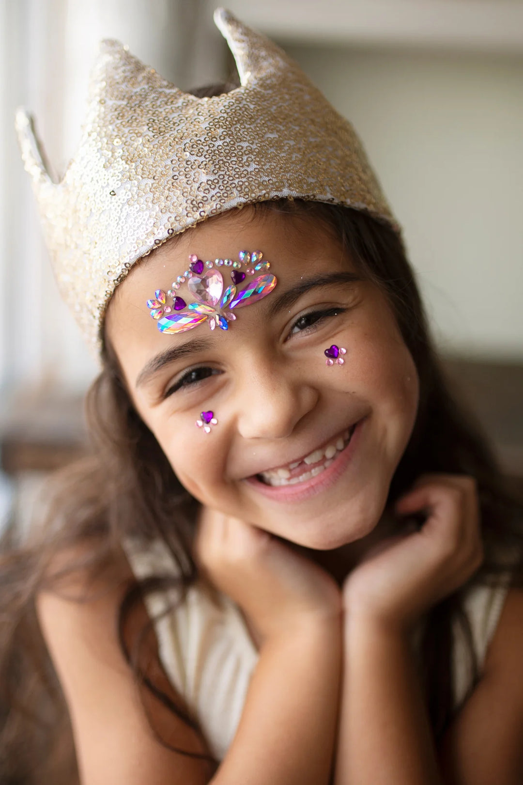 Great Pretenders Sequins Crown (Gracious Gold)