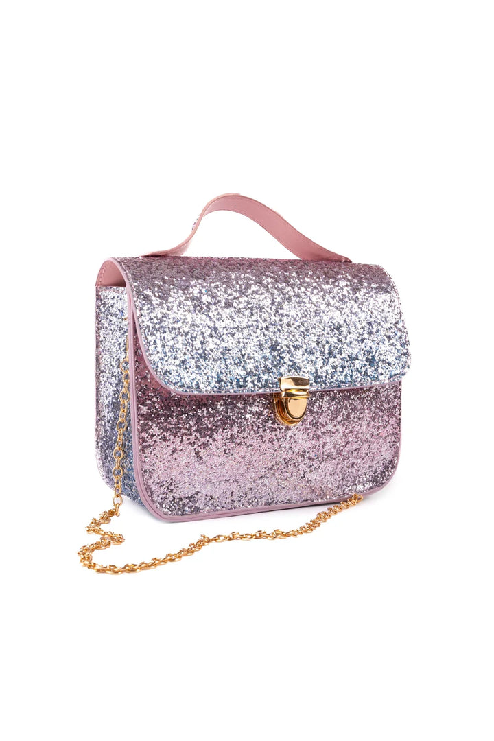 Great Pretenders Skyline Sparkle Party Purse (Gold)