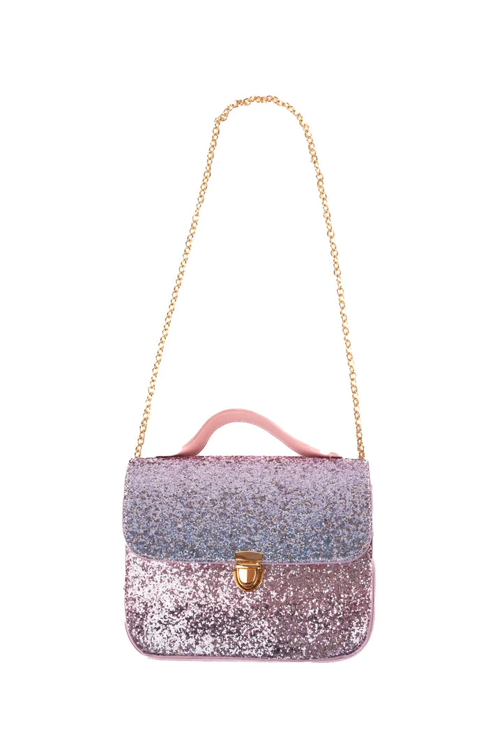 Great Pretenders Skyline Sparkle Party Purse (Gold)