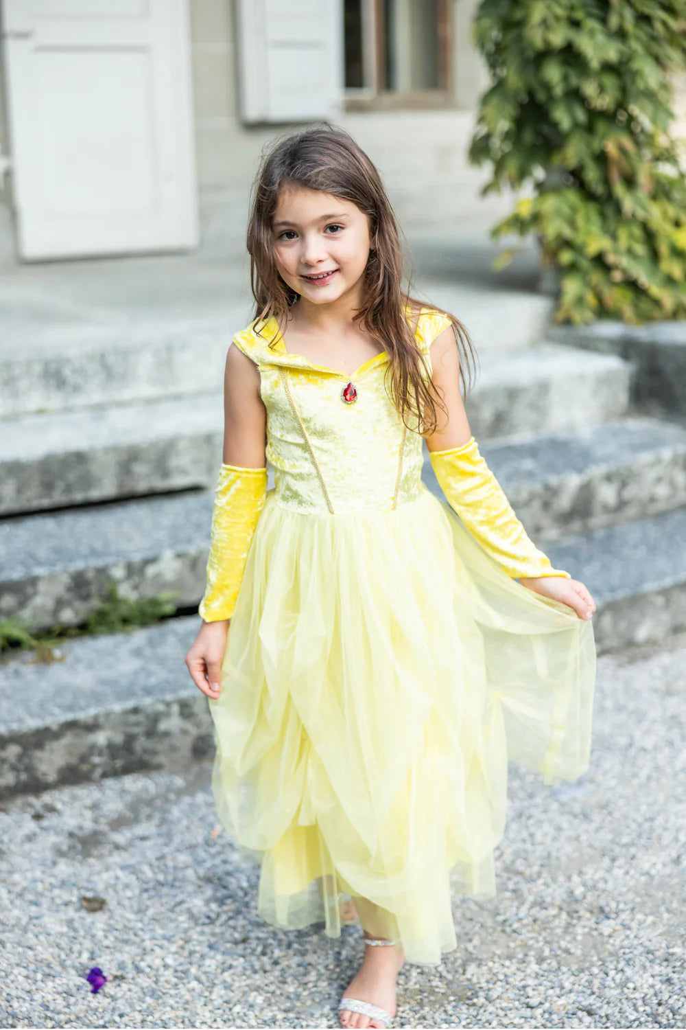 Great Pretenders Velvety Soft Dress (Yellow Princess)