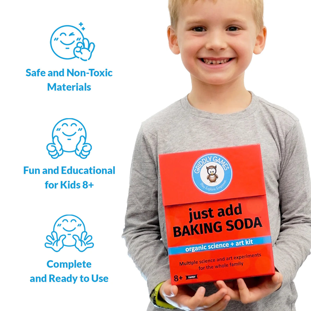 Griddly Kids STEAM Kit (Just Add Baking Soda)