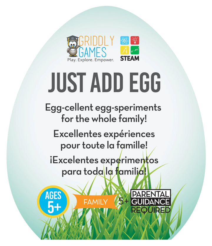 Griddly Kids STEAM Kit (Just Add Egg)