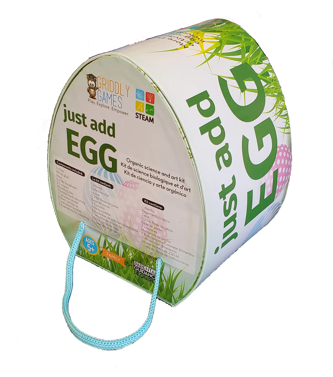 Griddly Kids STEAM Kit (Just Add Egg)