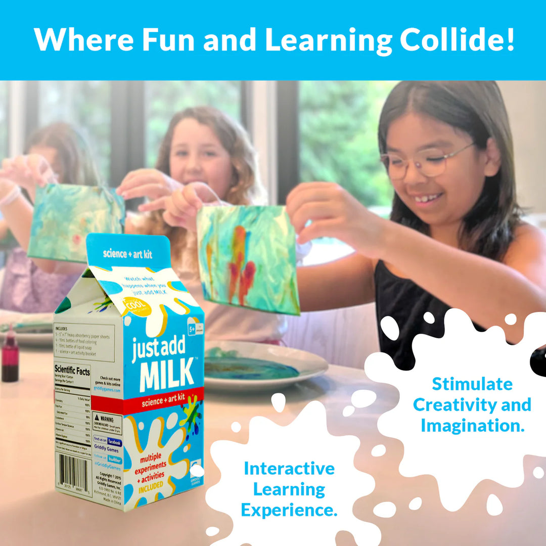 Griddly Kids STEAM Kit (Just Add Milk)