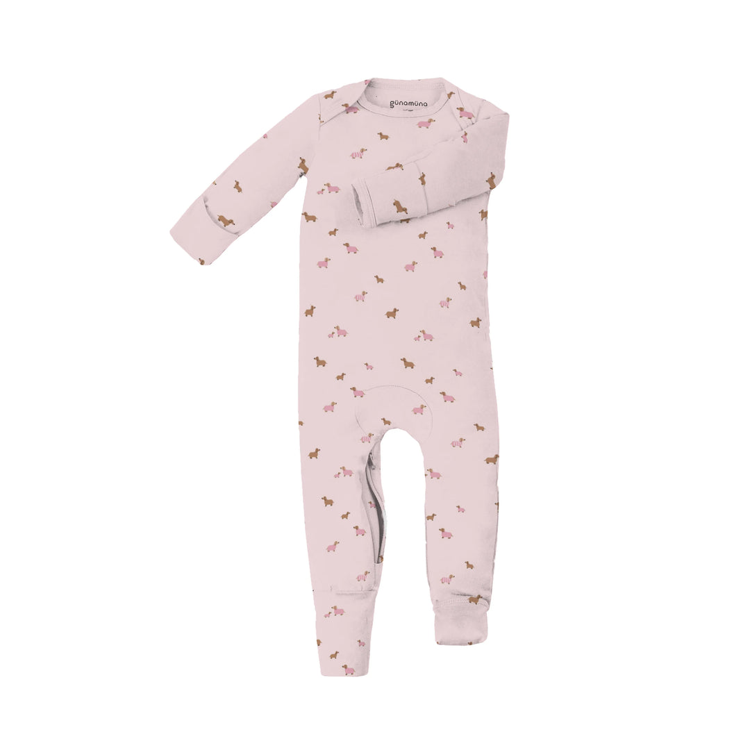 Gunamuna Convertible Footie (Girl Dog)