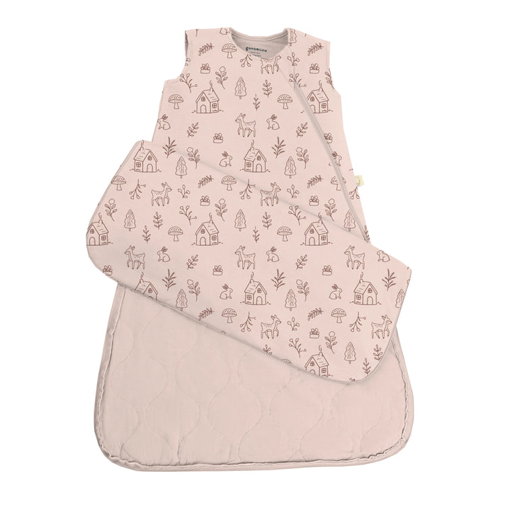Gunamuna Duvet Bamboo Sleep Sack 1 TOG (Doe.Re.Mi)