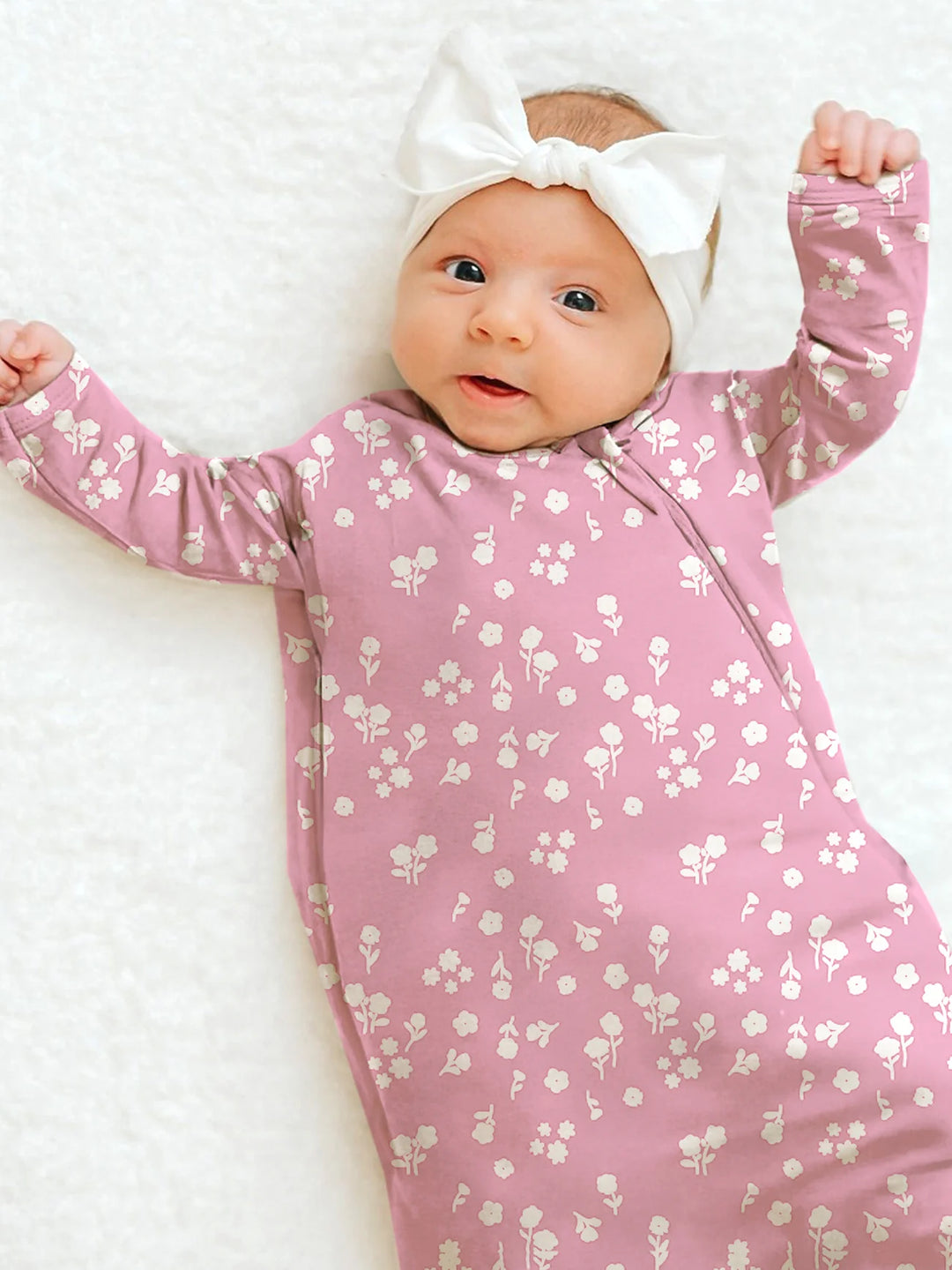 Gunamuna Duvet Bamboo Sleep Sack 1 TOG (Mini Floral)