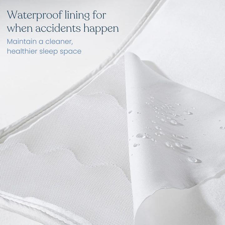 Halo Breathable Crib Mattress Cover (White)