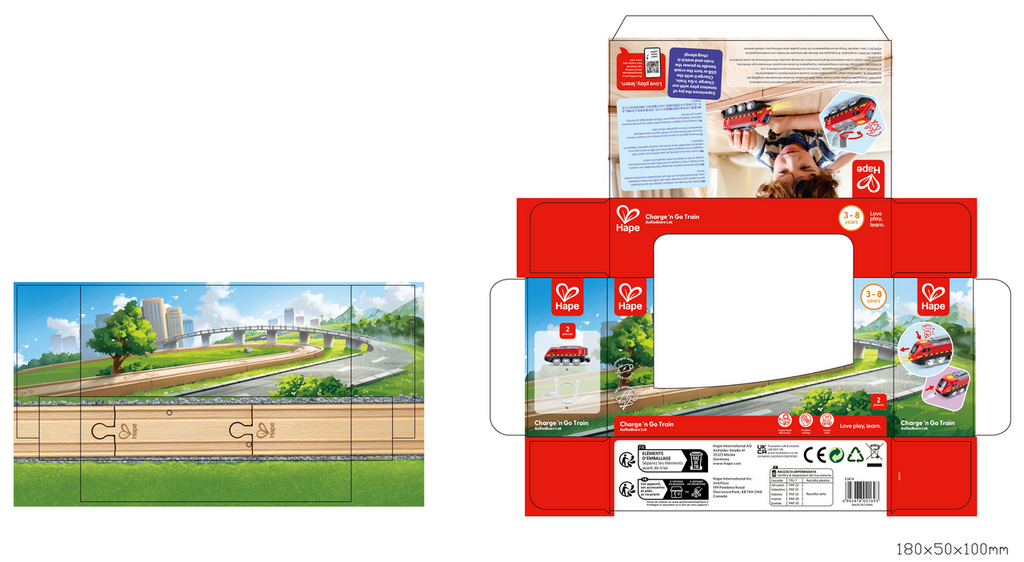 Hape Charge 'N' Go Train
