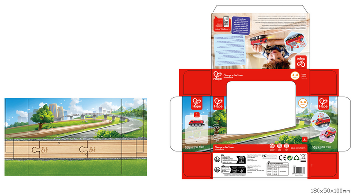 Hape Charge 'N' Go Train