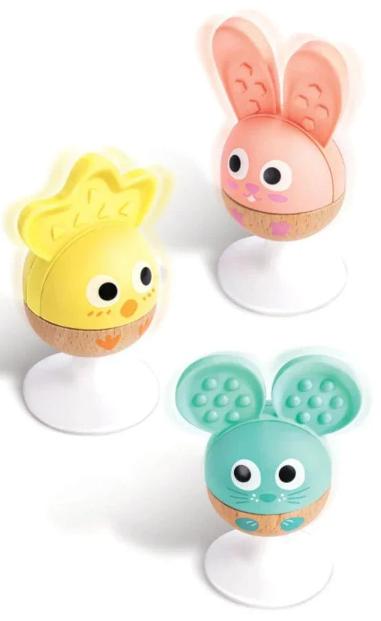 Hape Cheery Critter Rattle Trio - babyandme.ca – babyandme.ca Kelowna Store