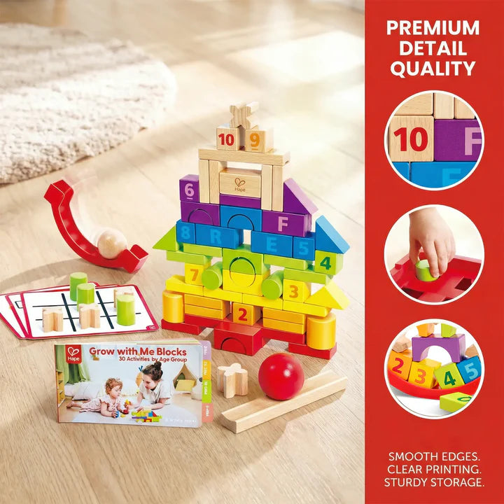 Hape Grow With Me Blocks