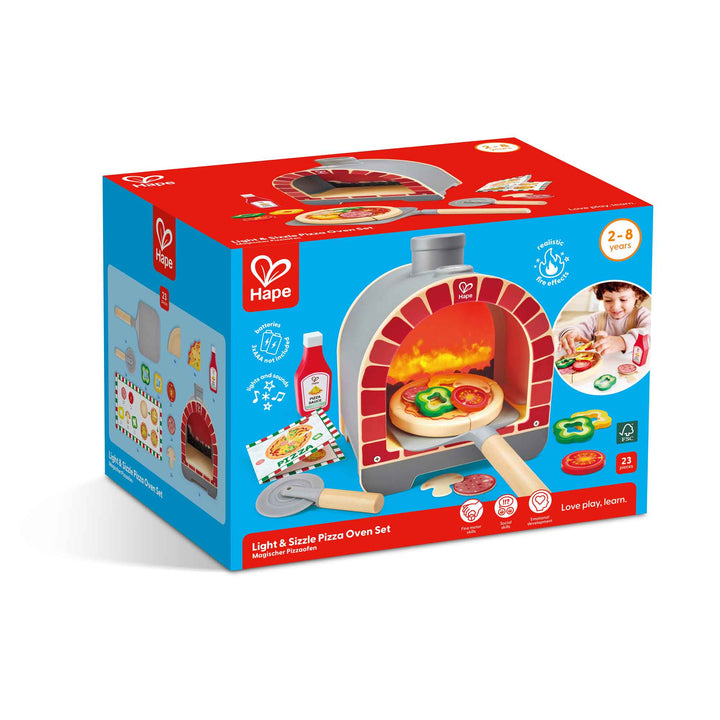 Hape Light &amp; Sizzle Pizza Oven Set