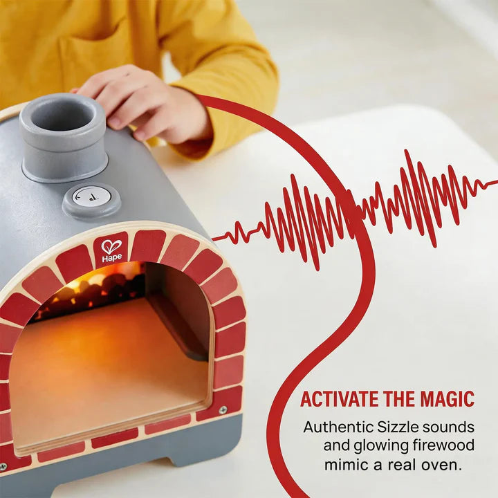 Hape Light &amp; Sizzle Pizza Oven Set